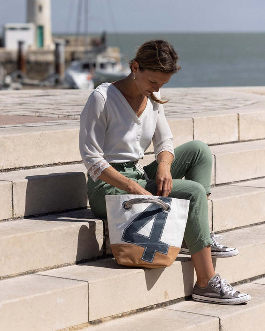 Sac à main Légende · Coton caramel