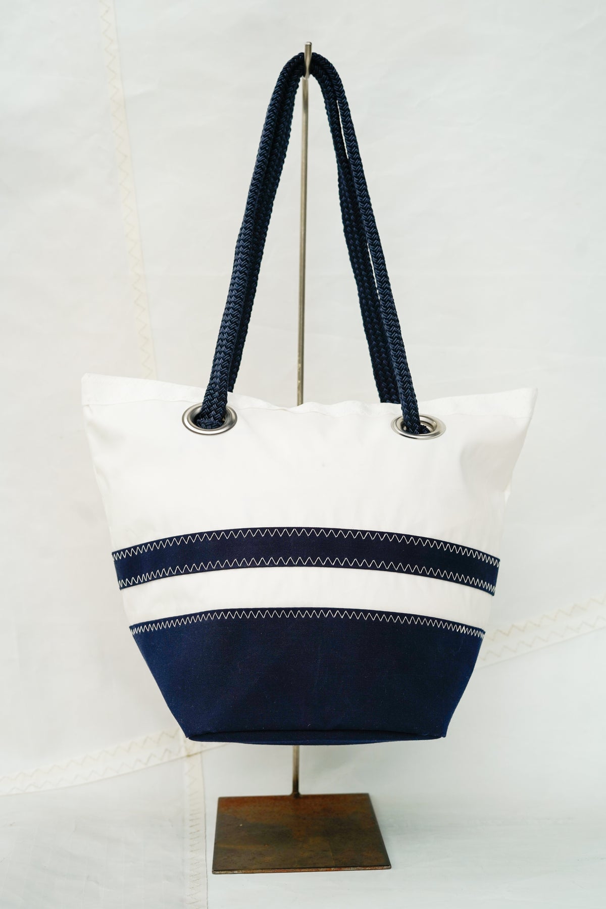 Sac à main Légende - Navy bleu marine 3 jaune