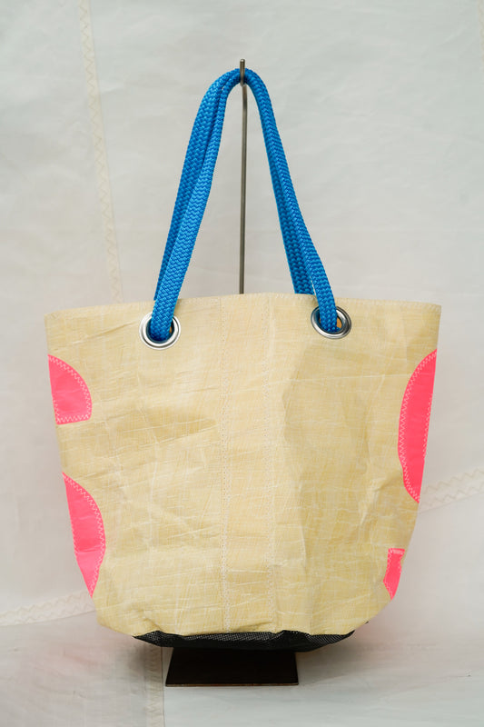 Beach bag Native - voile 3di jaune 96 rose