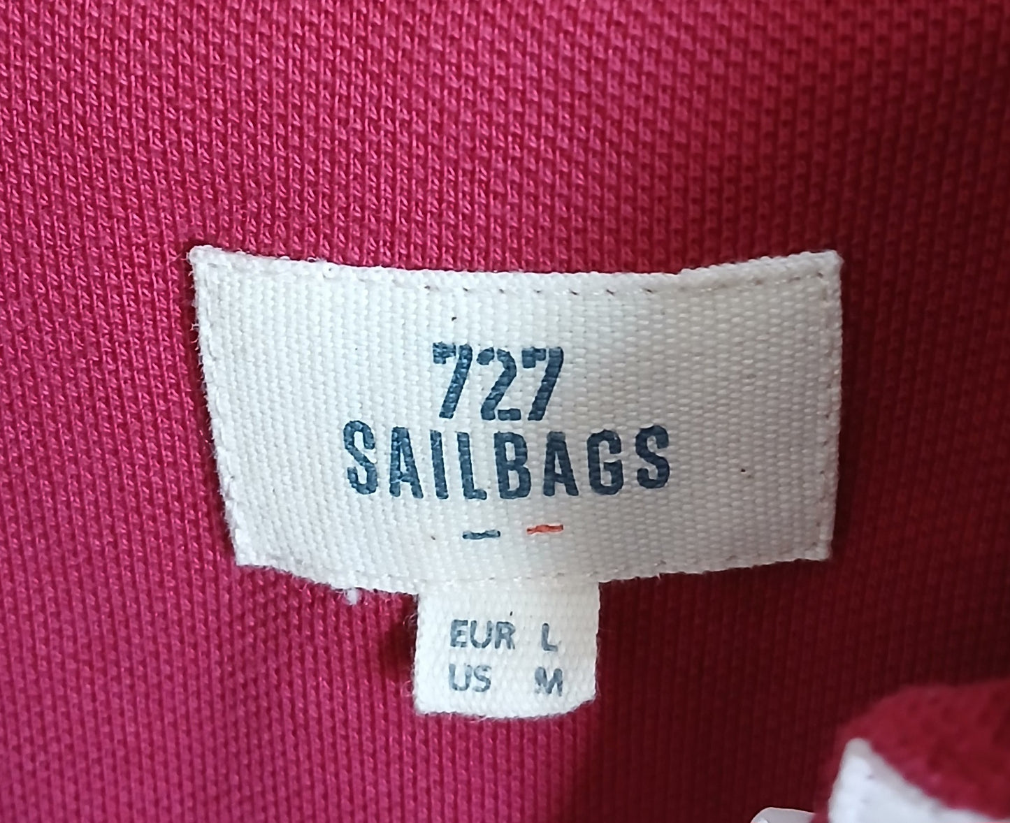 Robe polo Yachting · cerise
