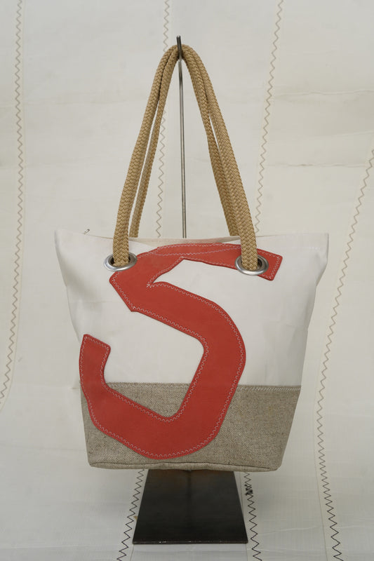 Sac à main Légende · Cuir corail