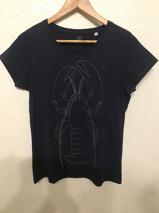 T-Shirt Femme - bleu marine / Homard