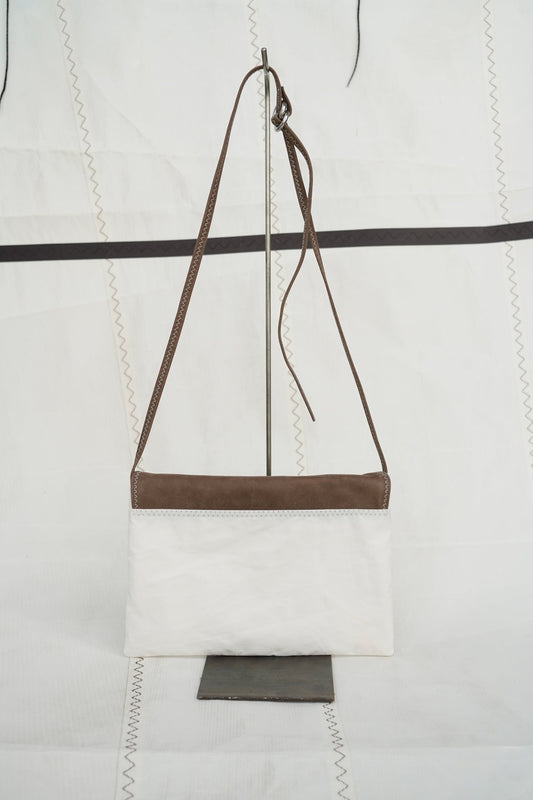 Sac bandoulière Lys · Marron