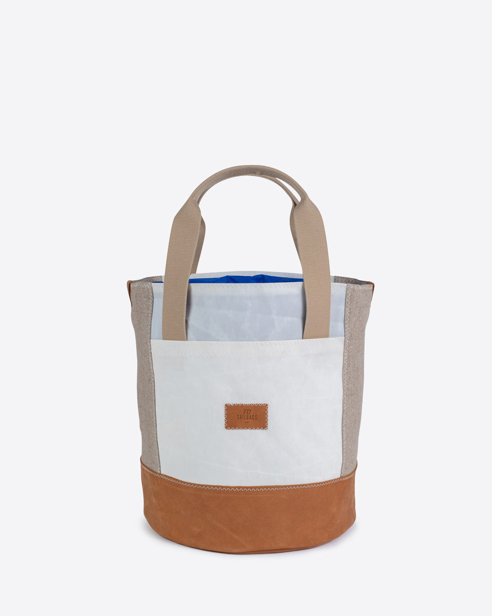 Cabas bucket · Cuir camel
