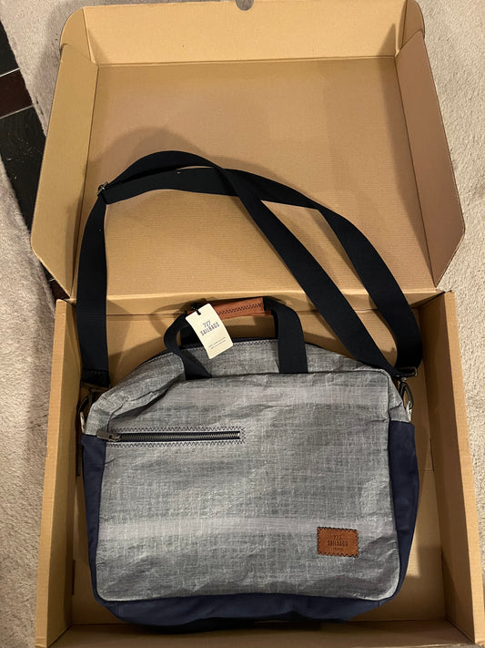 Business Bag · Cuir marine