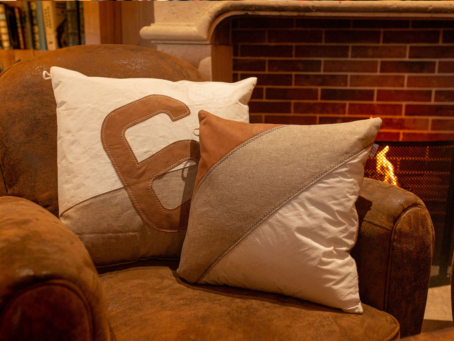 Coffret Coussins lin