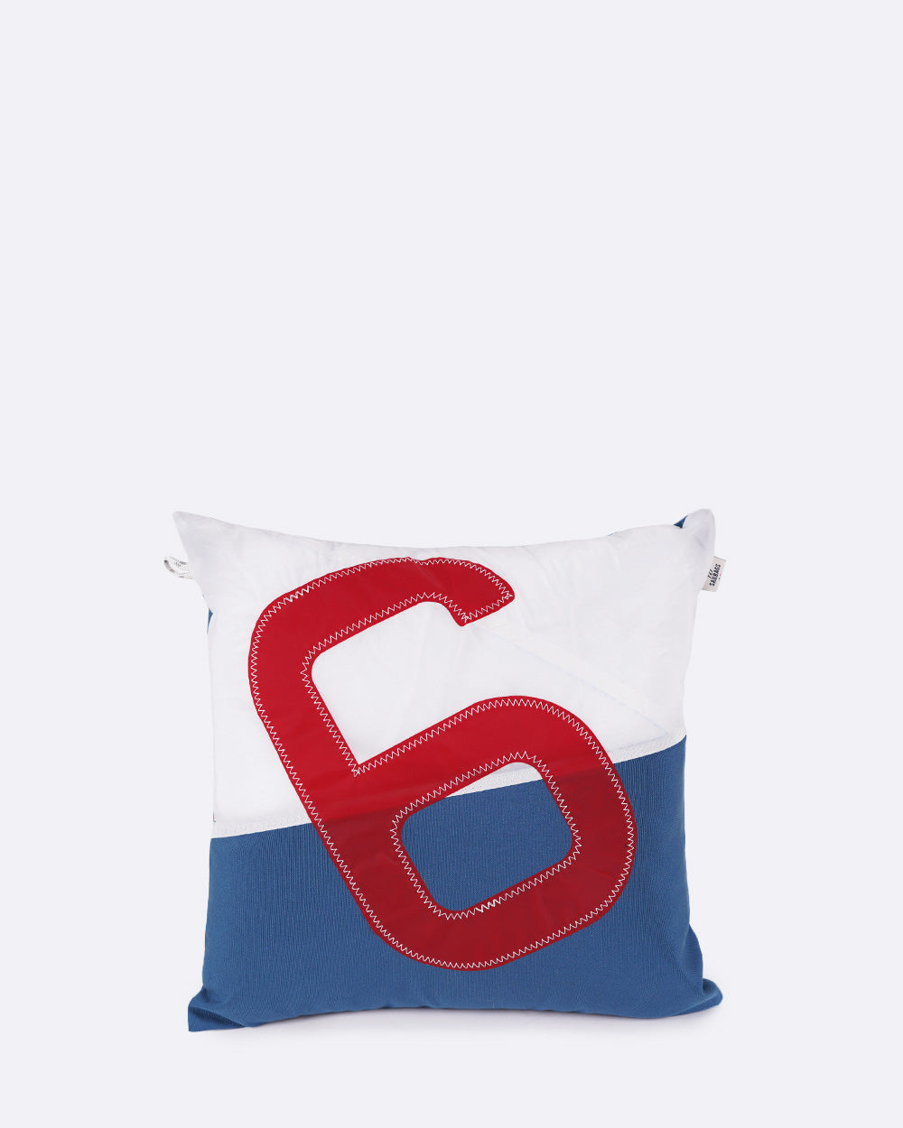 Coussin 40x40 Bleu nattier · Chiffre aléatoire