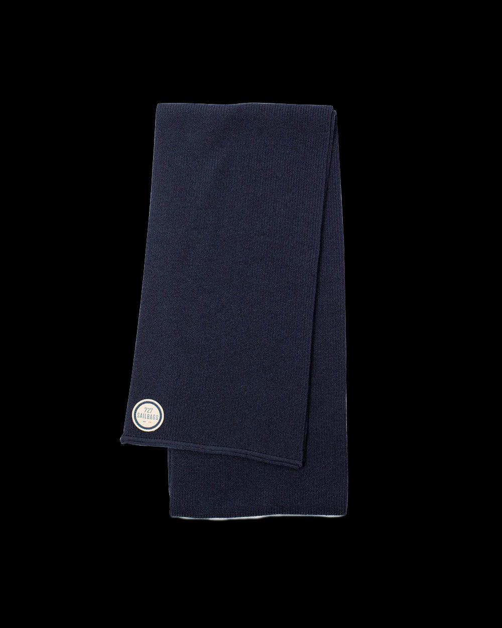 Écharpe en laine mixte · Marine