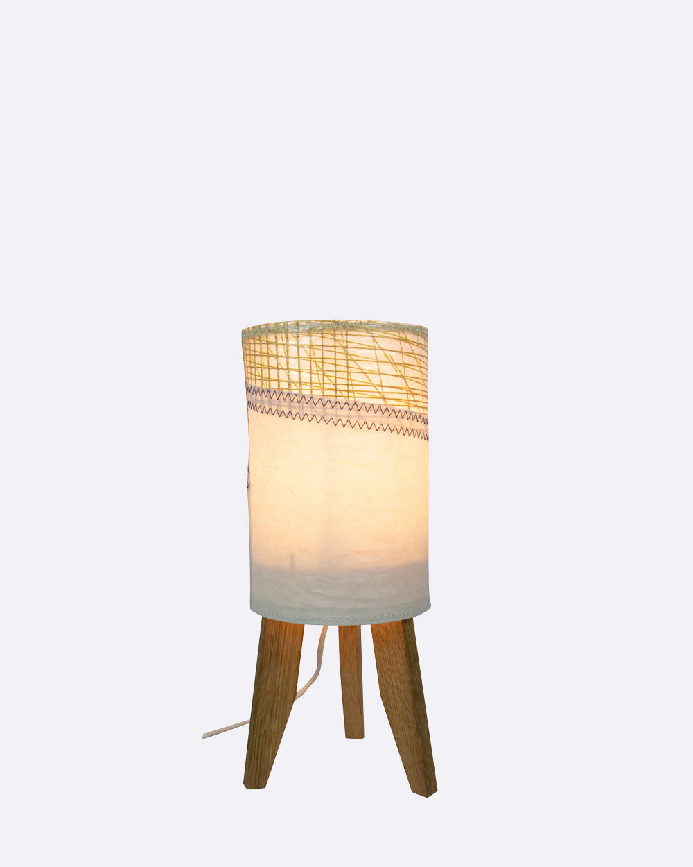 Lampe mini colonne · Technique jaune