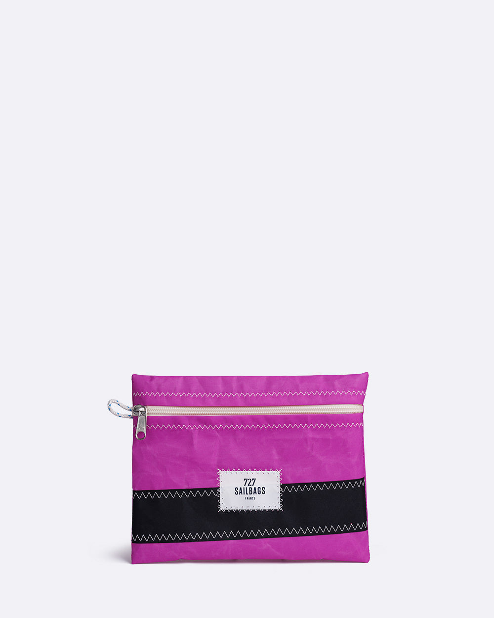 Pochette Zippée · Violet et rose