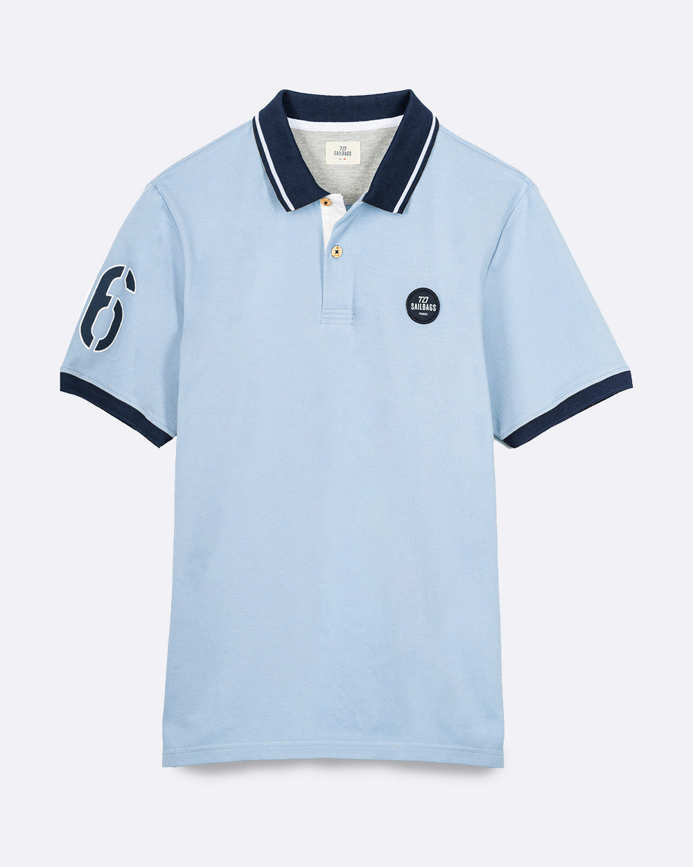 Polo homme Farr · Bleu Pastel