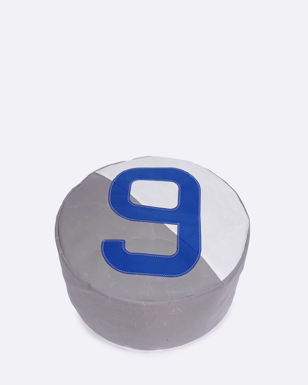 Pouf Solo ?54 · Gris et Bleu