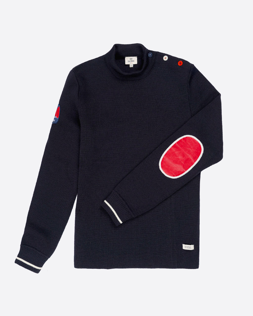 Pull marin Homme Farr · Laine vierge Bleu Marine