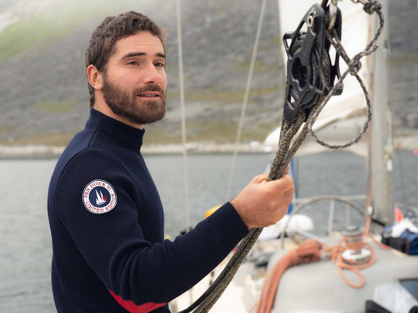 Pull Marin Homme "Pen Duick VI"