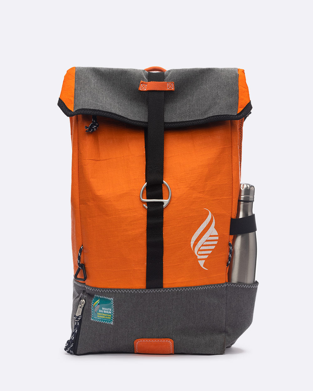 Sac à dos Dinghy - Orange Noir Caraïbes