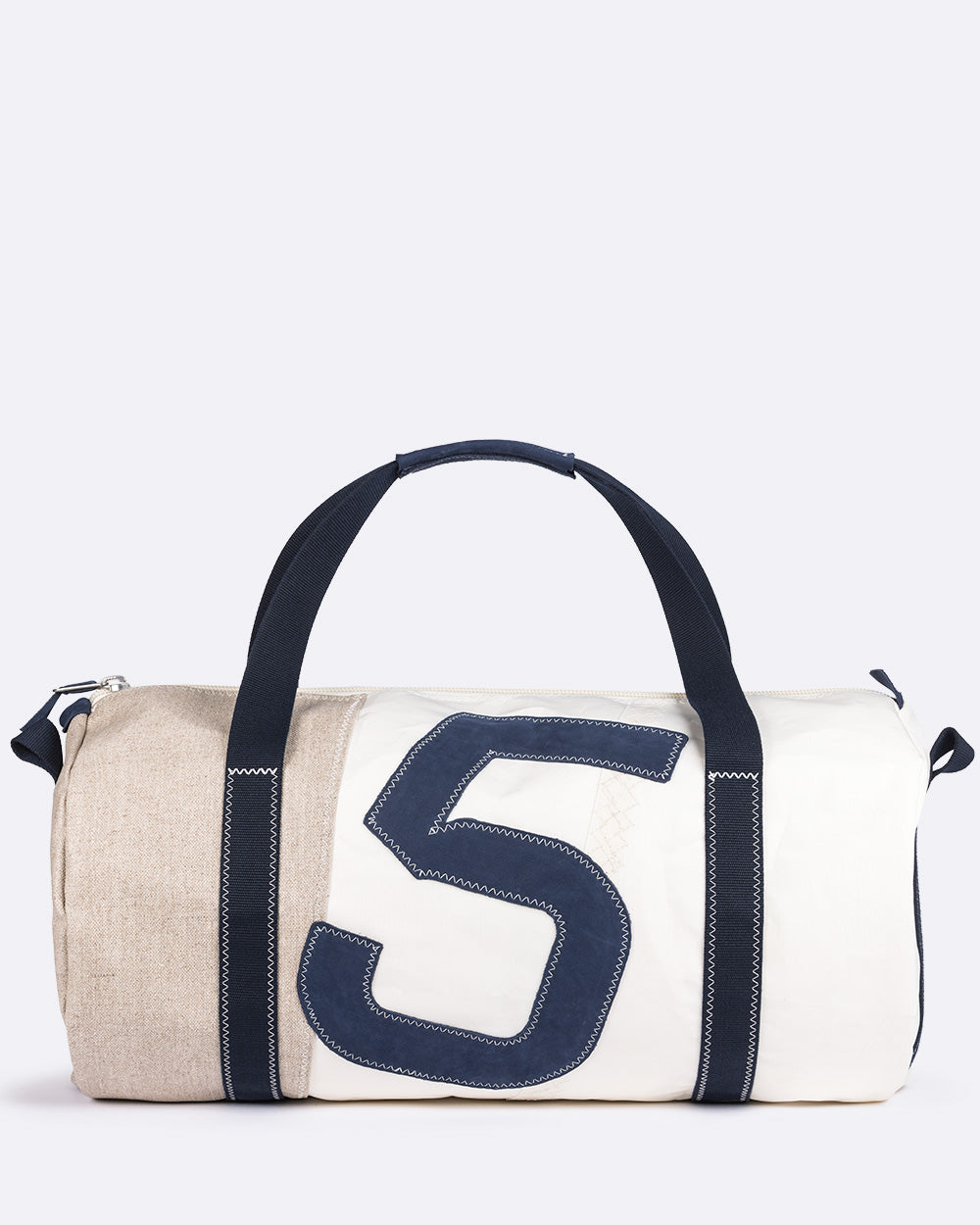 Sac voyage Onshore · Lin et cuir Navy
