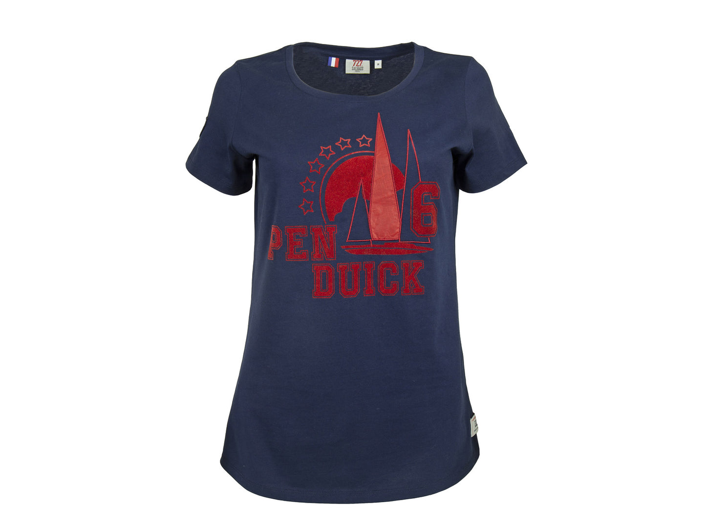 T-Shirt Femme Bleu Marine "Pen Duick VI"