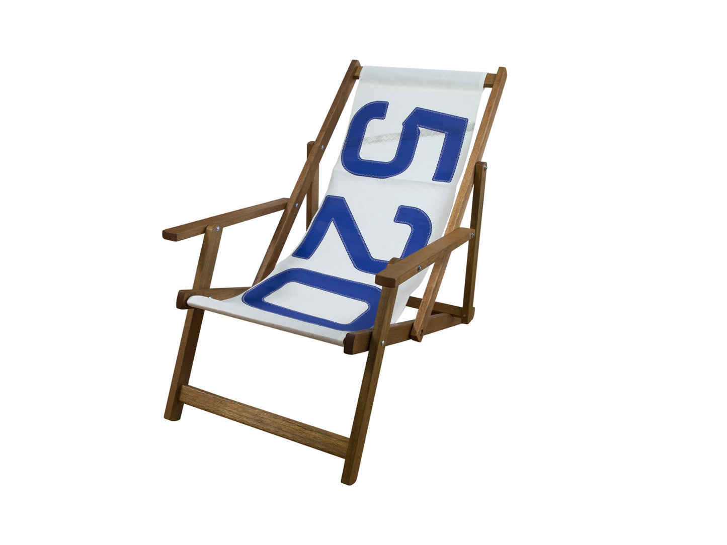 Transat en bois exotique