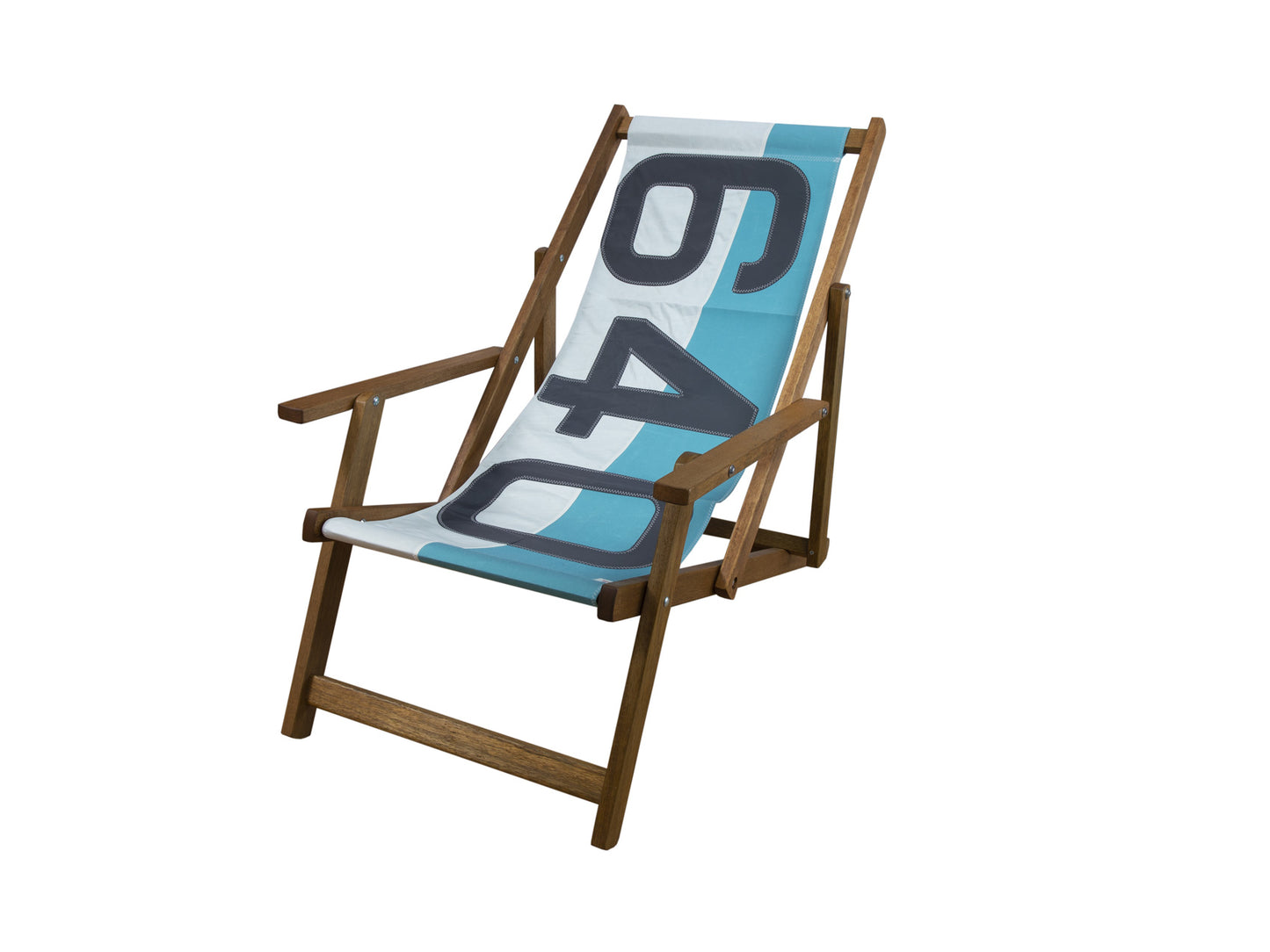 Transat en bois exotique
