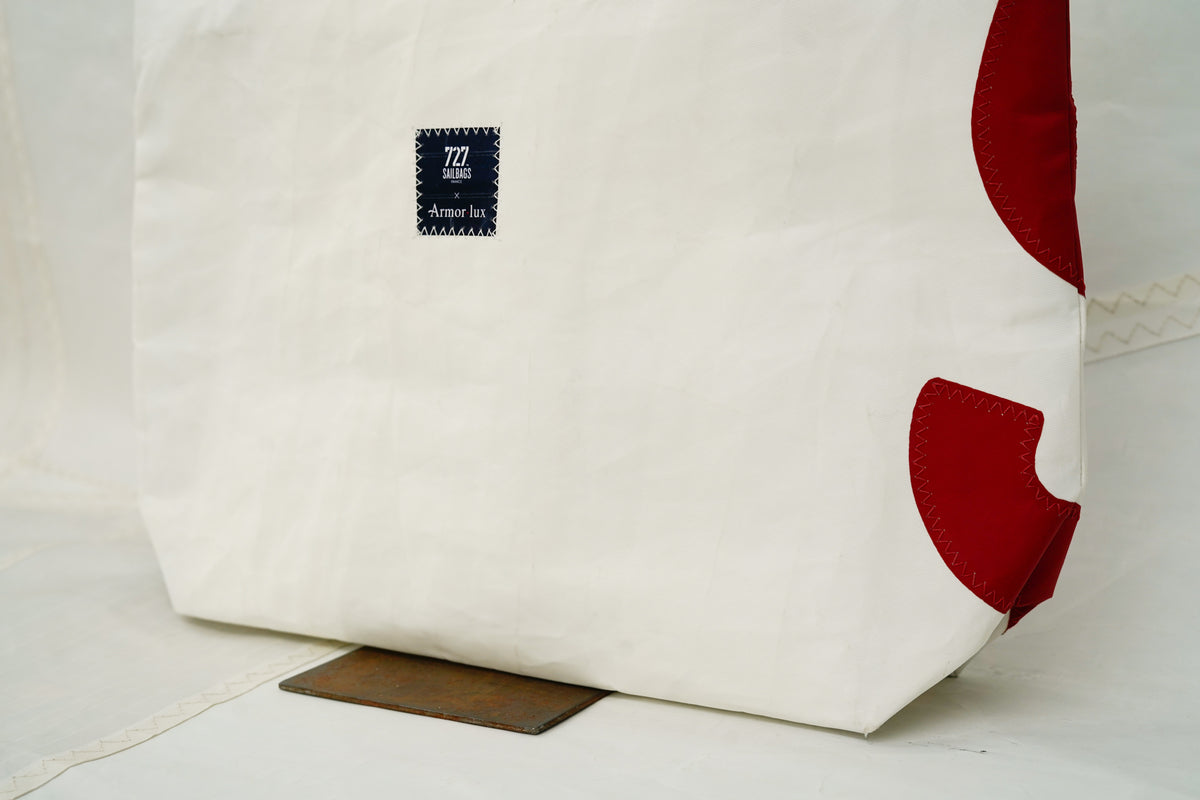 Sac cabas Gwen "Armor Lux x 727 Sailbags" · Navy