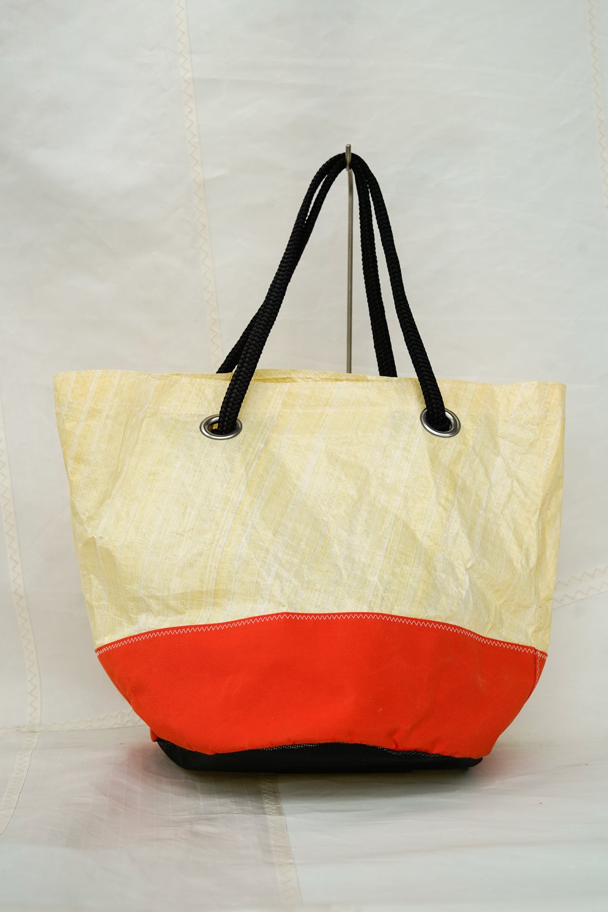 Family bag Native - Voile 3di jaune et base orange