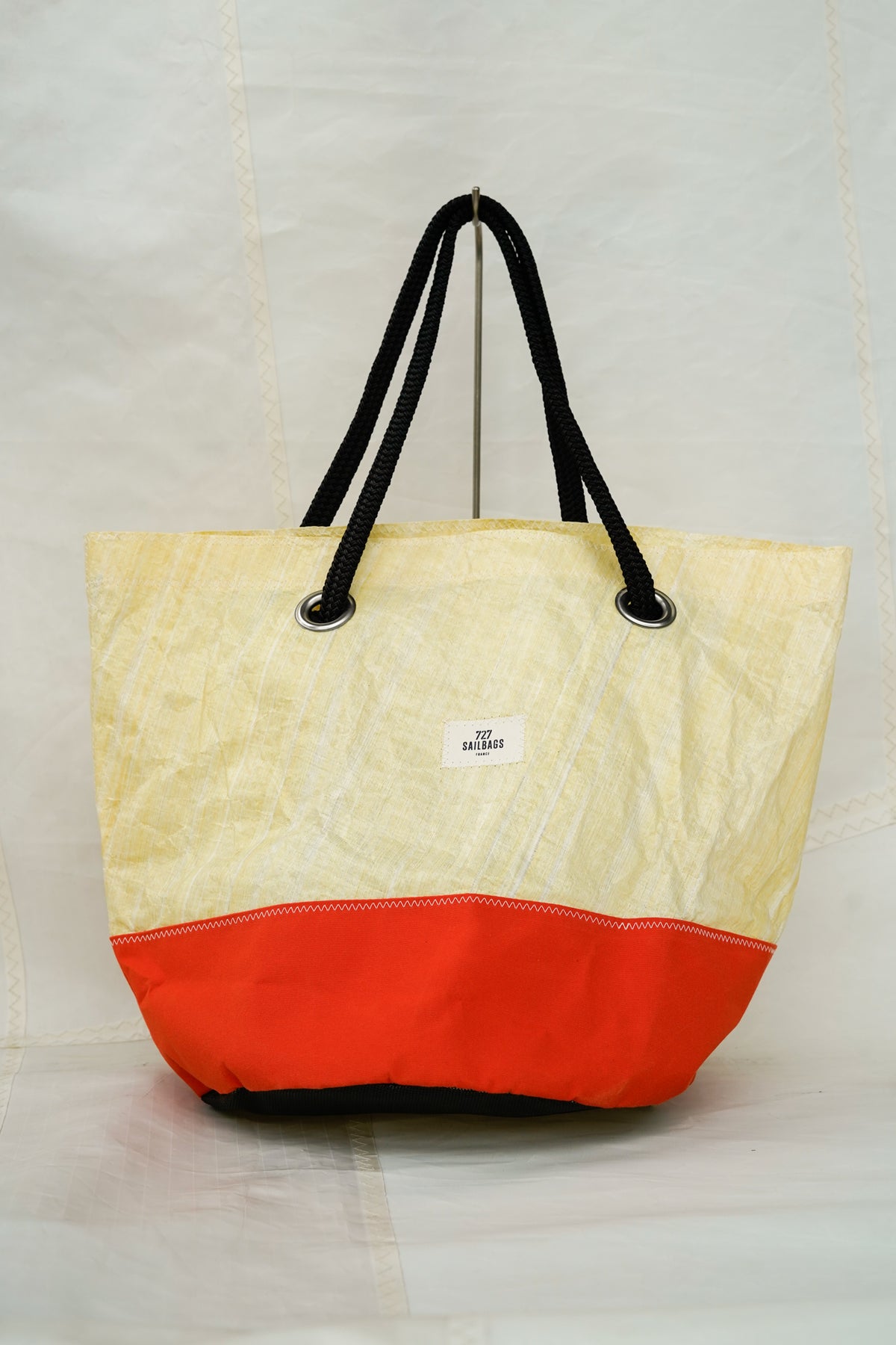 Family bag Native - Voile 3di jaune et base orange