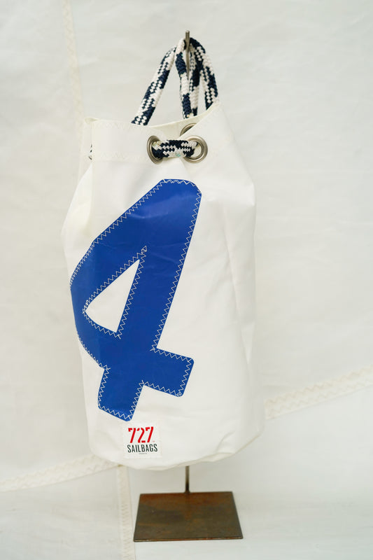 Sac à dos Matelot - Blanc et bleu