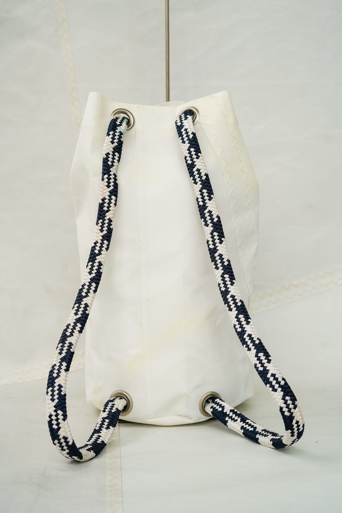 Sac à dos Matelot - Blanc et bleu