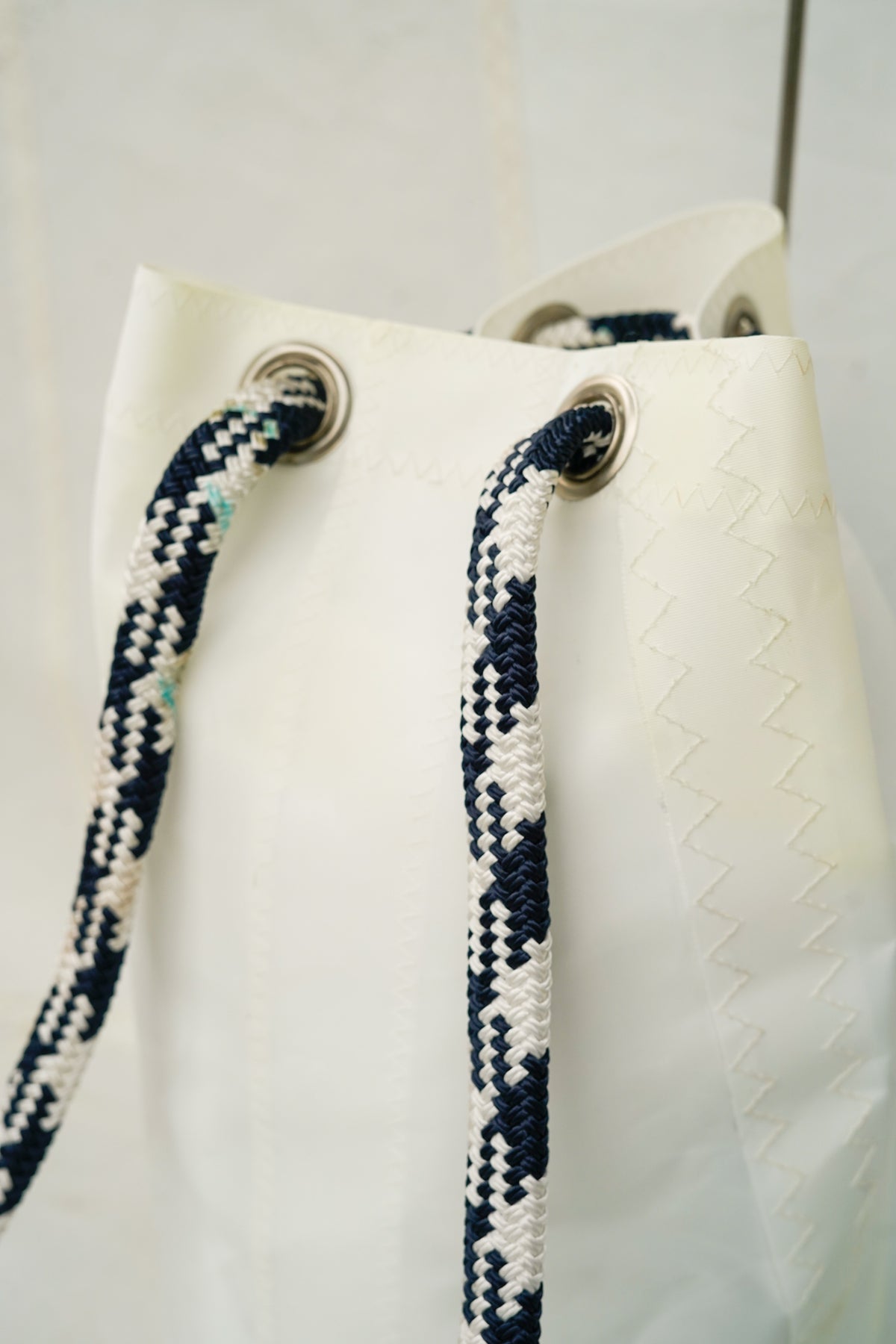 Sac à dos Matelot - Blanc et bleu