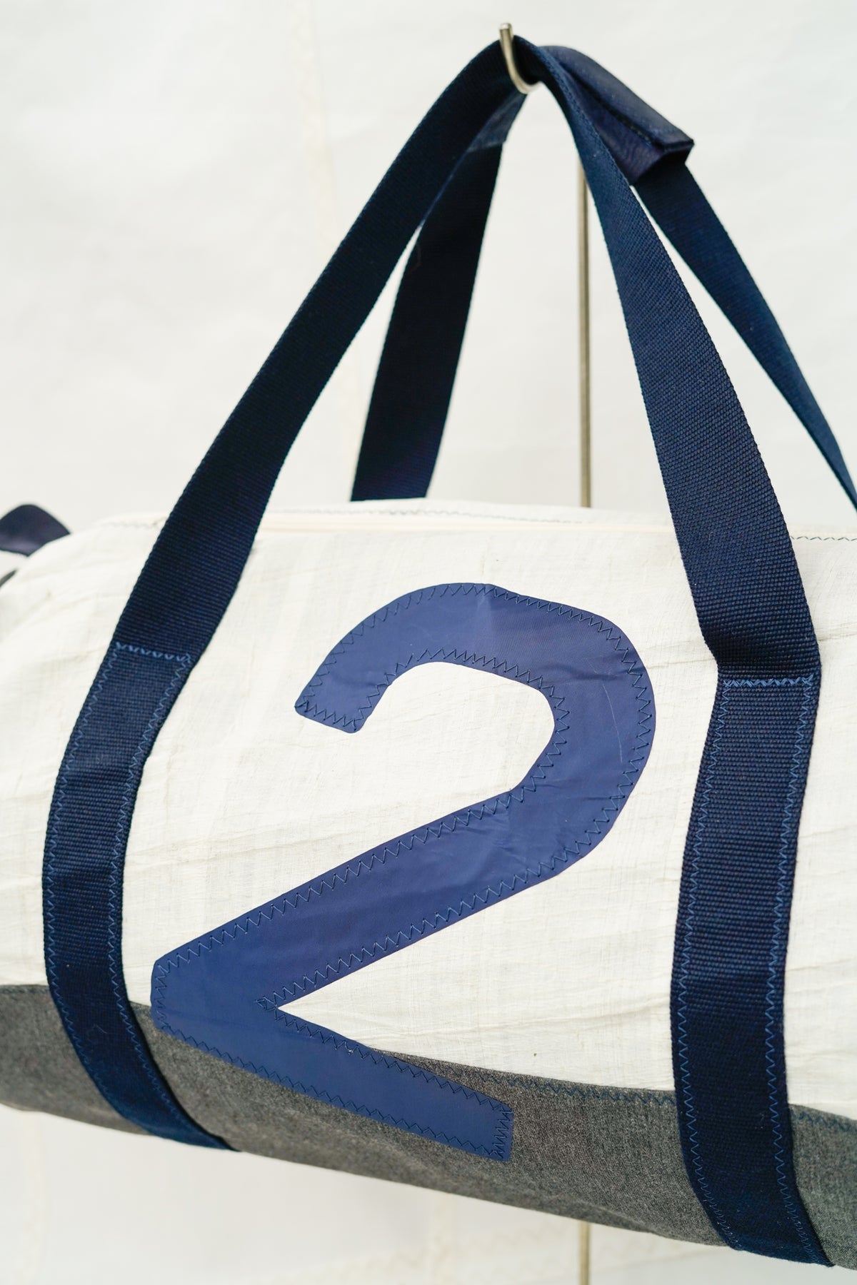 Sac polochon 3di gris - numéro 2 marine