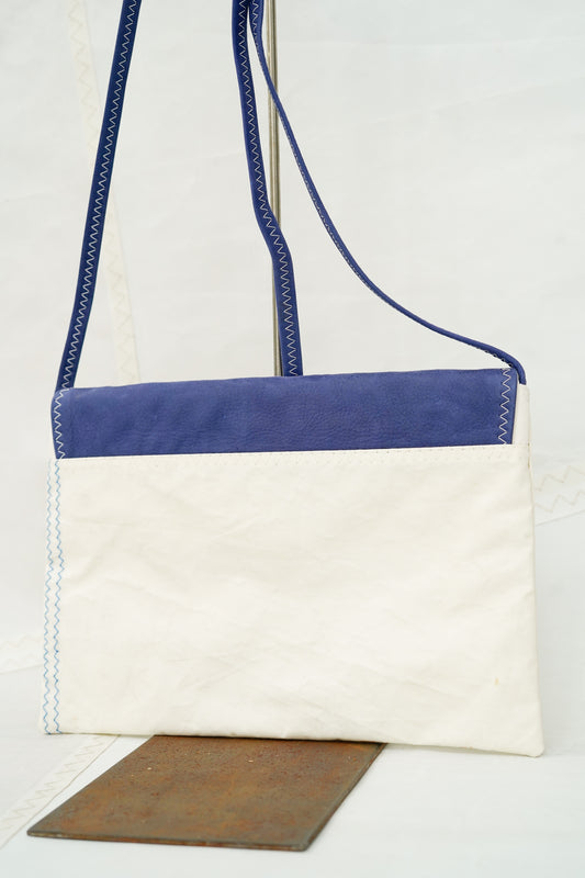 Sac bandoulière Lys · Bleu roi
