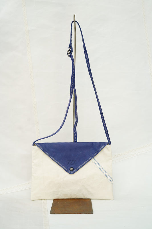 Sac bandoulière Lys · Bleu roi