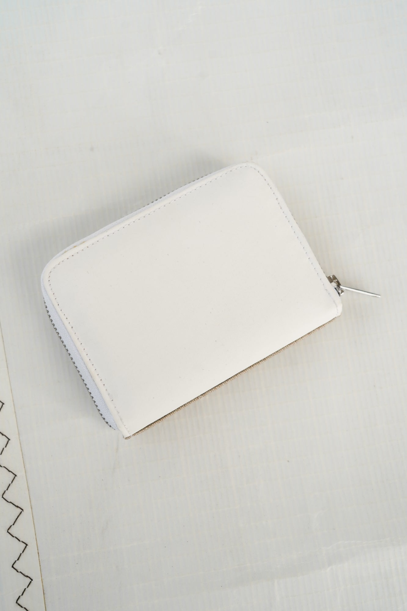 Portefeuille Femme "le Compact" · Lin naturel