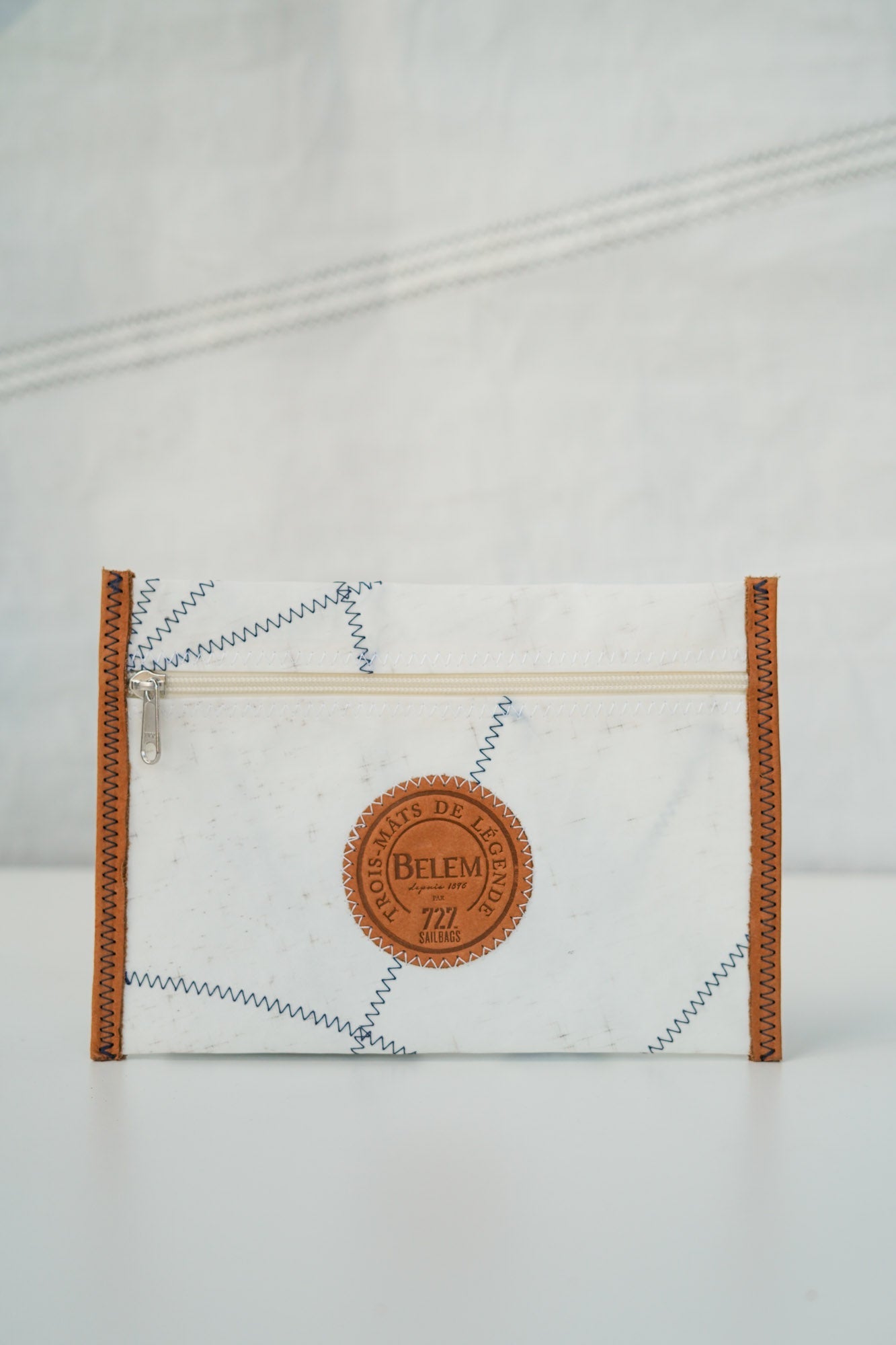 Pochette Zippée Belem · Cuir