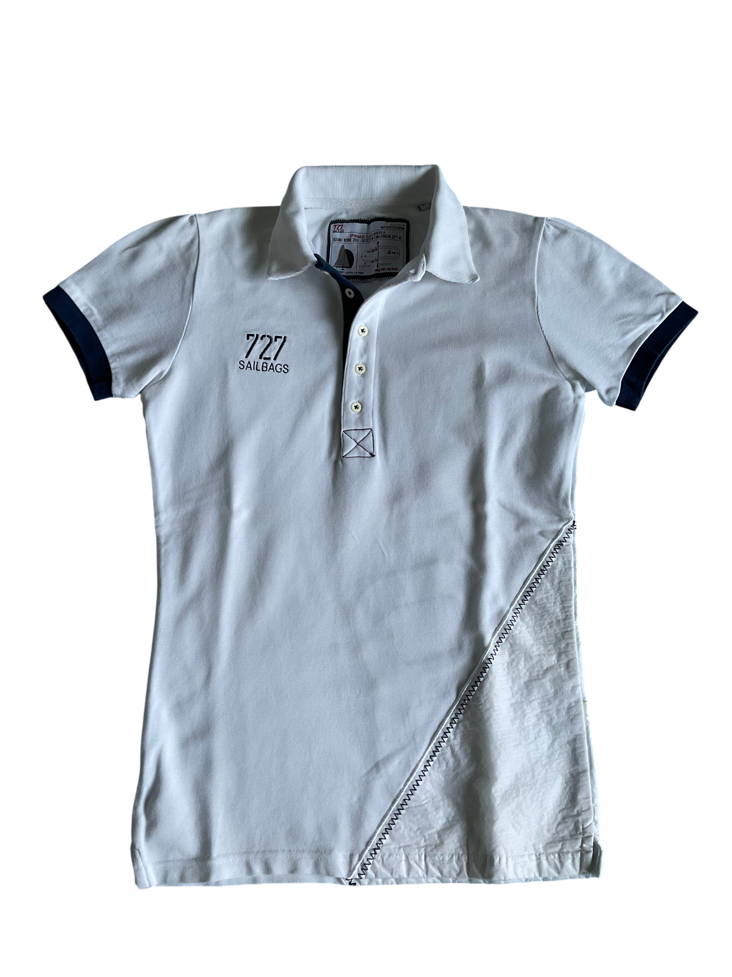 Polo blanc manches courtes /  femme