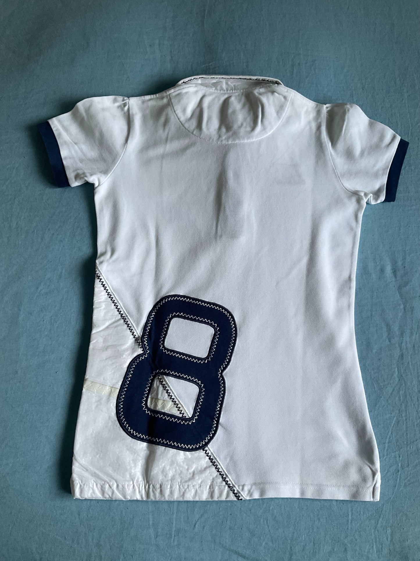 Polo blanc manches courtes /  femme