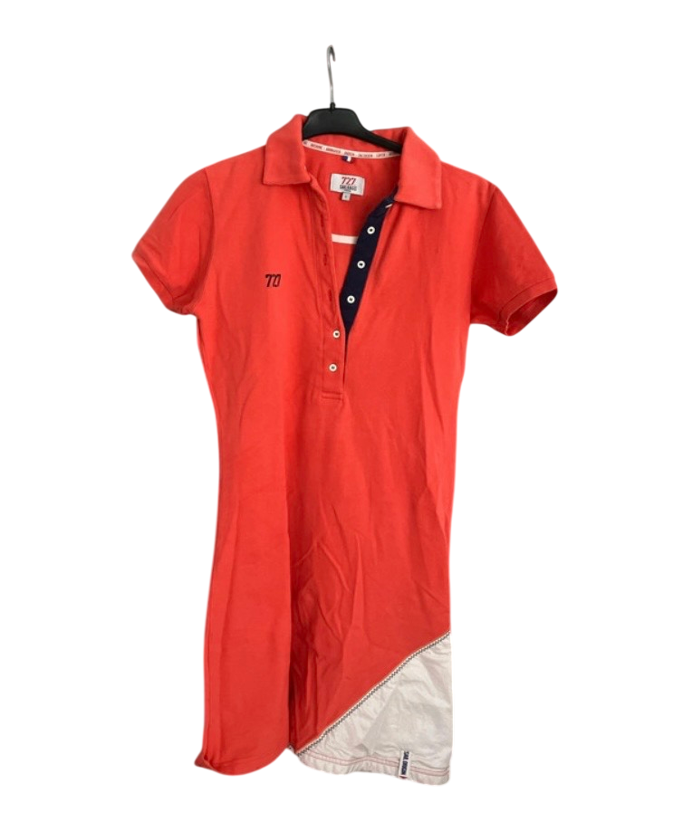 Robe polo saumon