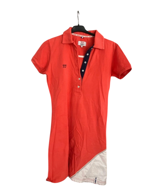Robe polo saumon
