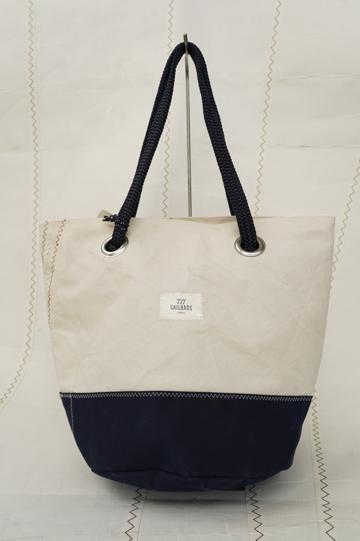 Sac à main Sandy · Navy rouge