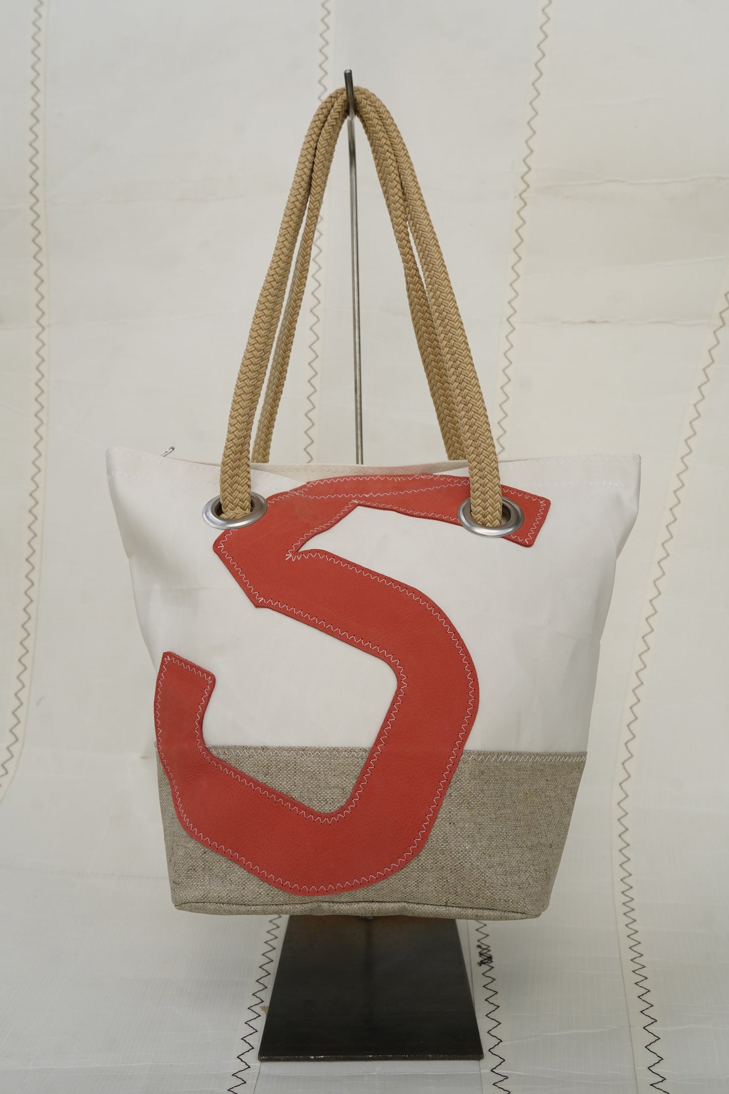 Sac à main Légende · Cuir corail