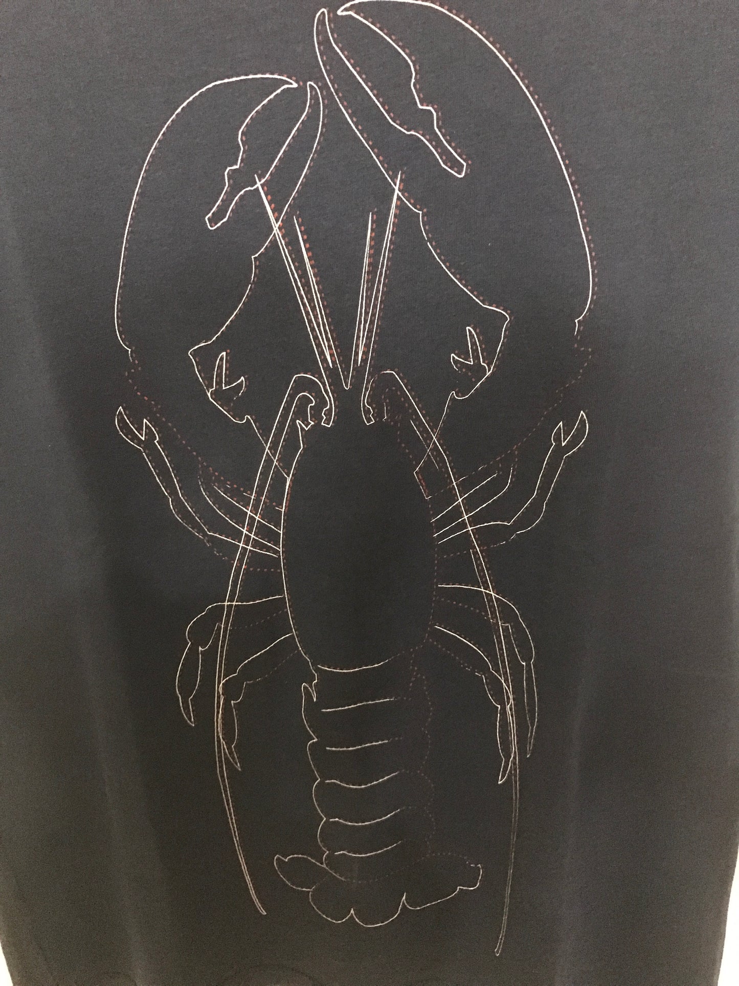T-Shirt Femme - bleu marine / Homard