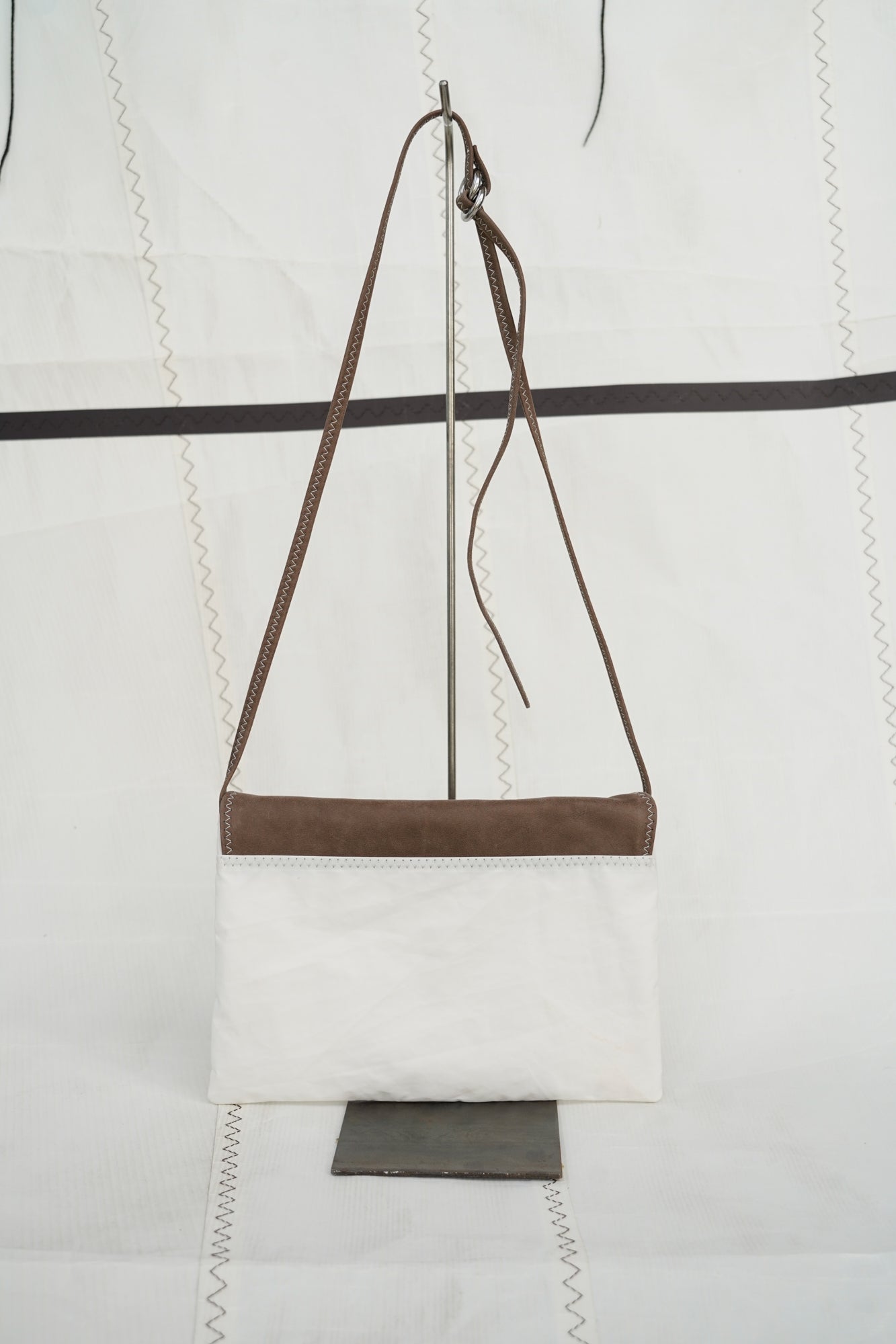 Sac bandoulière Lys · Marron
