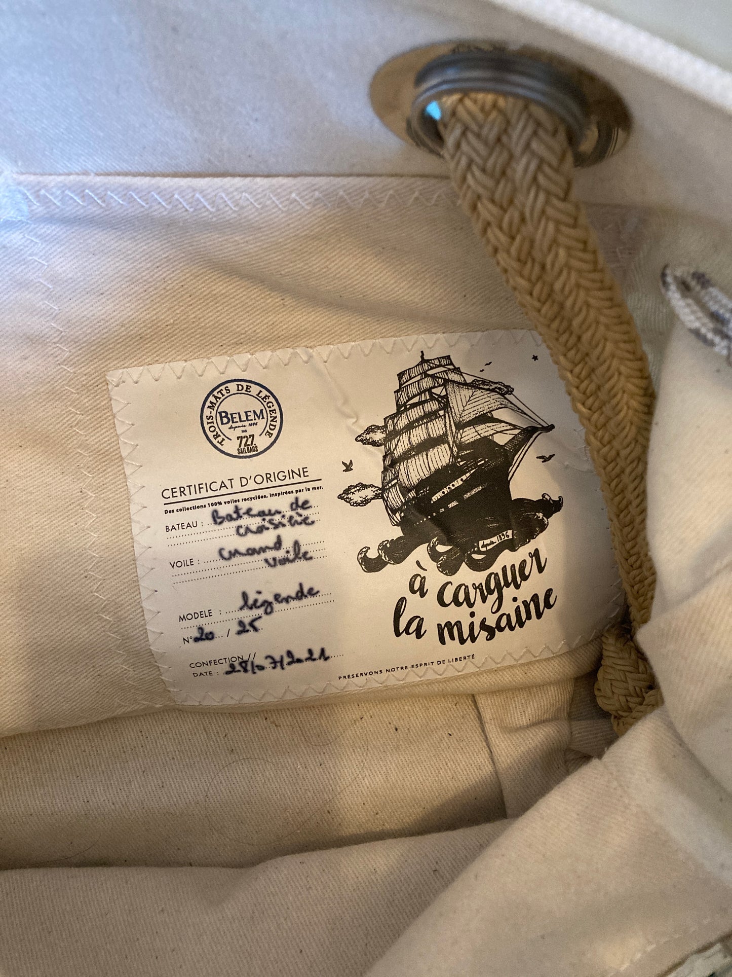 Sac à main Légende Belem · Cuir