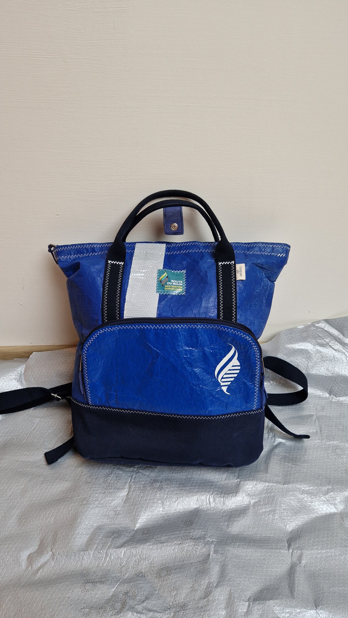 Sac à dos Escale · Bleu Vert Lagon