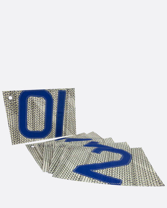 6 Sets de table - Bleu et gris