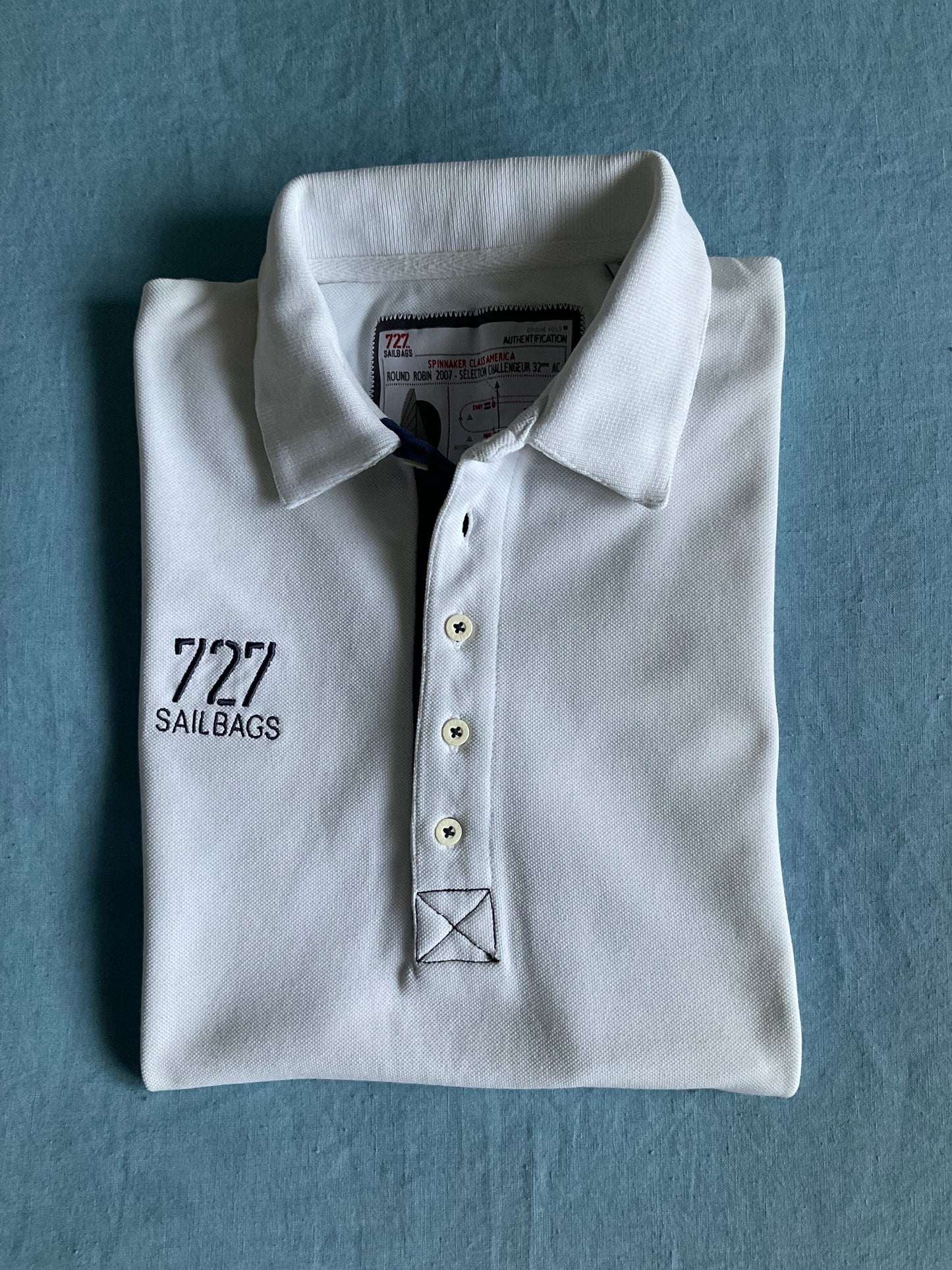 Polo blanc manches courtes /  femme