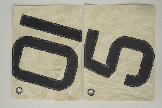 Lot de 2 Sets de table · jaune et gris