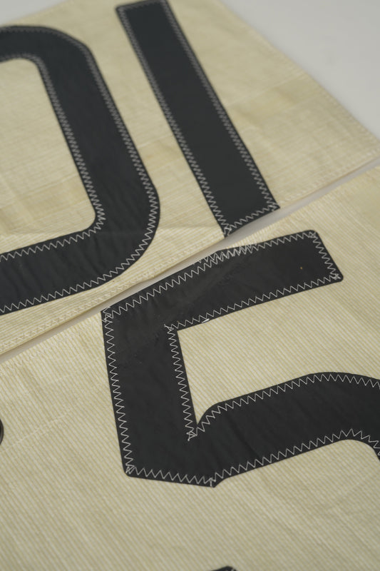 Lot de 2 Sets de table · jaune et gris