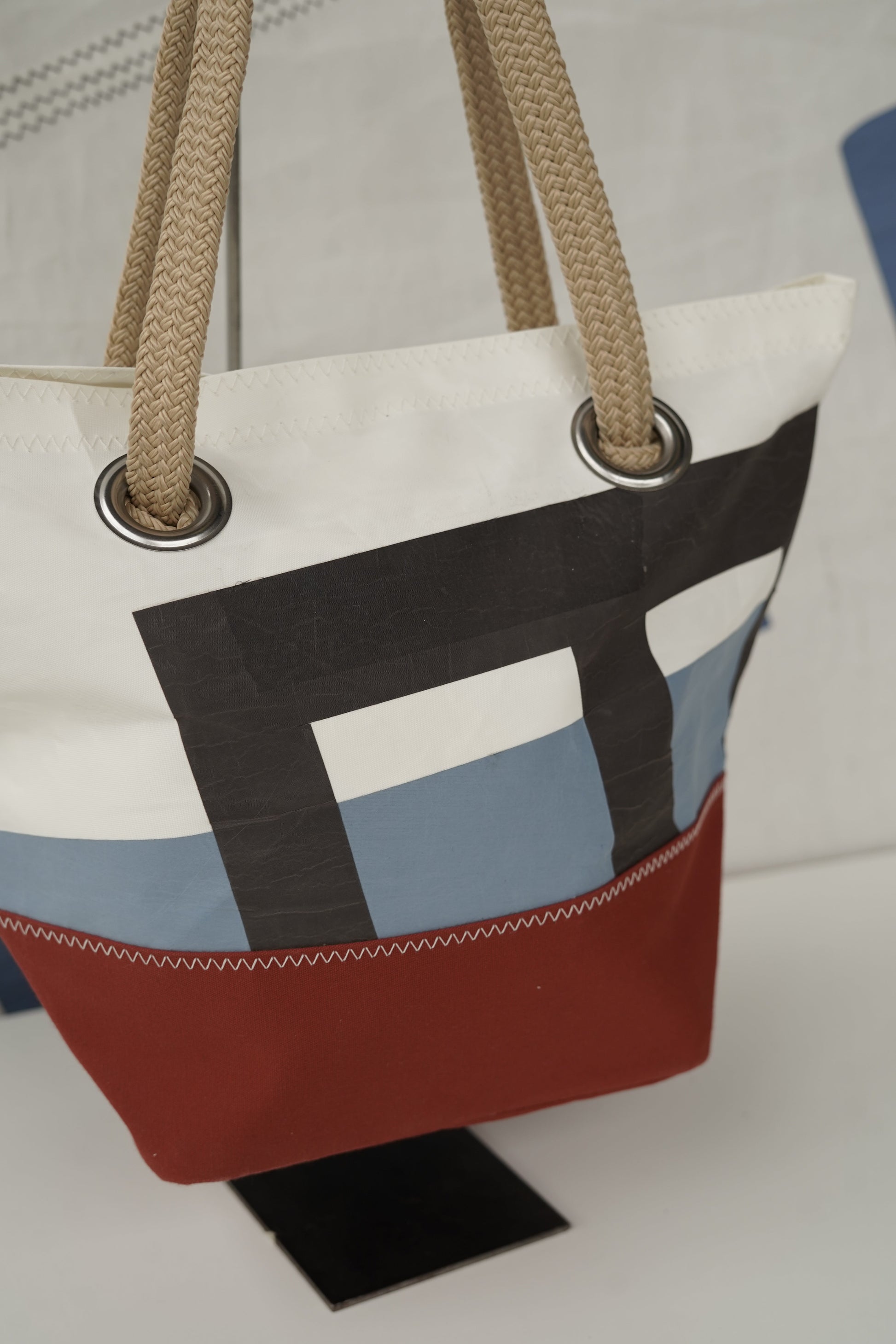 Sac à main Légende rouge brique  · Voile native