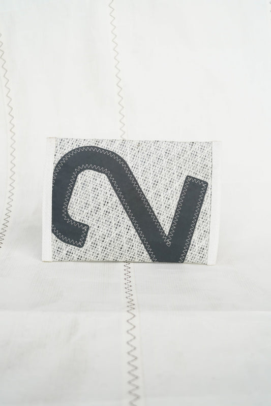Pochette zippée voile technique 2 gris